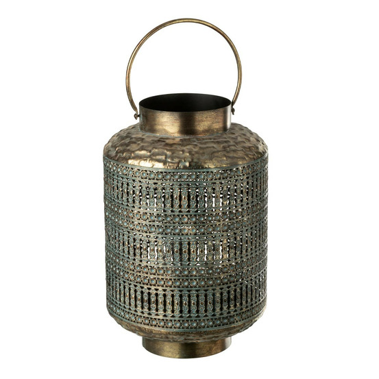 Lanterne cylindrique en métal