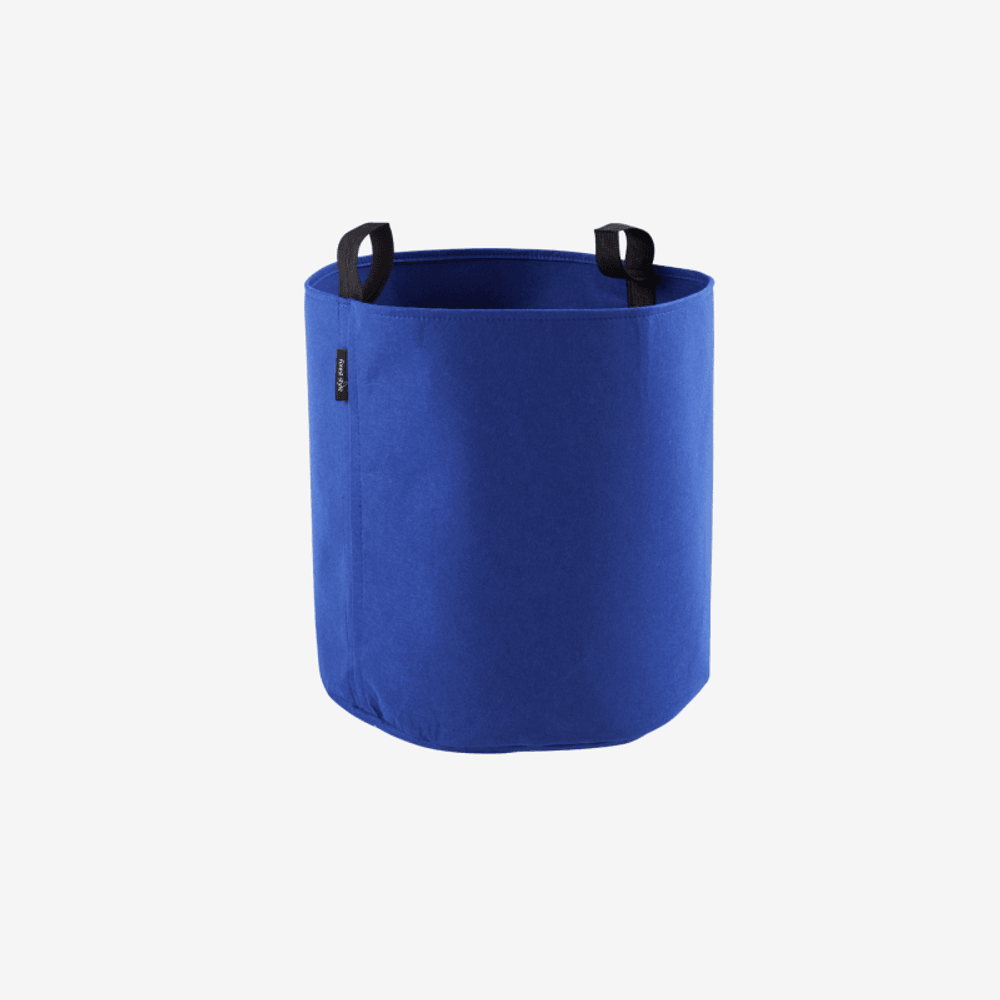 Sac plantation feutre géotextile 40 cm 50,3 l bleu cerland