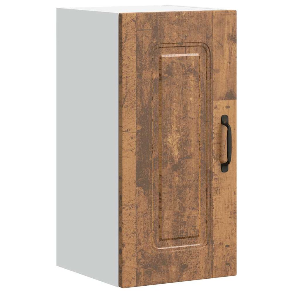 Armoire murale de cuisine kalmar vieux bois bois d'ingénierie