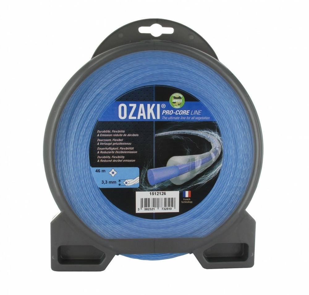 Coque fil nylon ozaki pro-core line. Co-extrudé longueur: 46 m, ø: 3,30mm