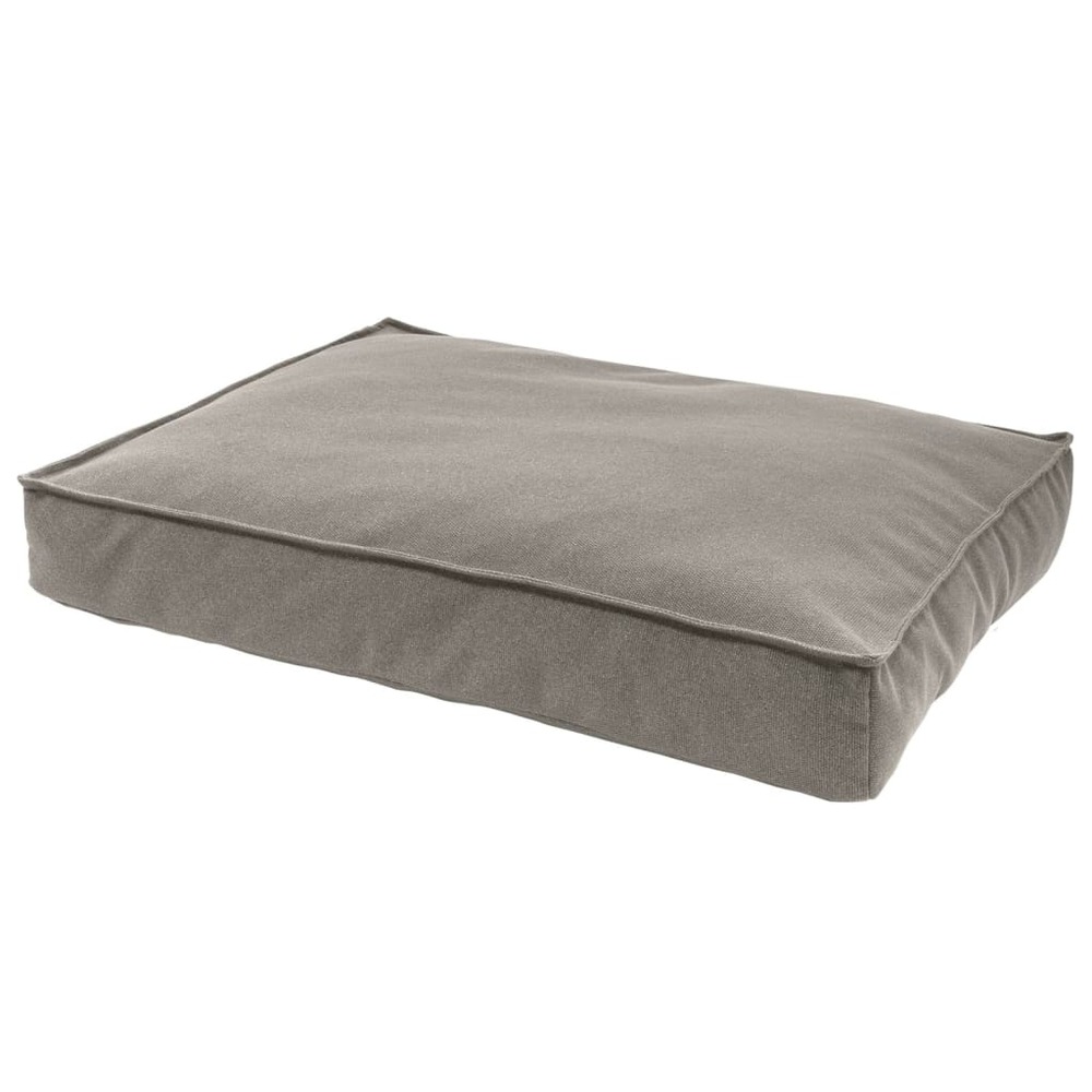 Coussin d'extérieur pour chiens manchester 80x55x15 cm taupe