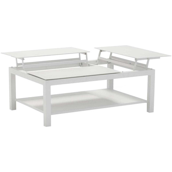 Table basse de jardin élévatrice en aluminium butterfly