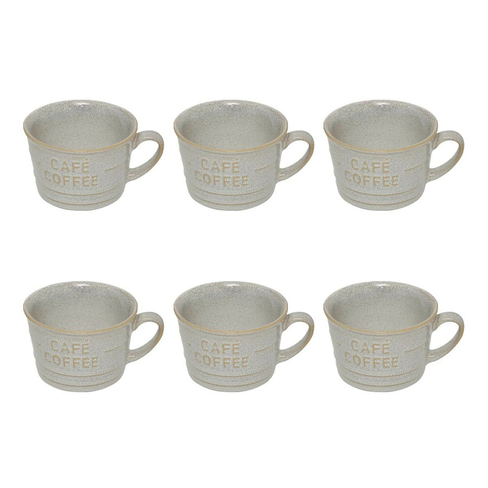 Lot de 6 tasses à café 