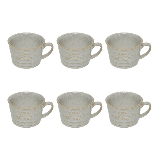 Lot de 6 tasses à café