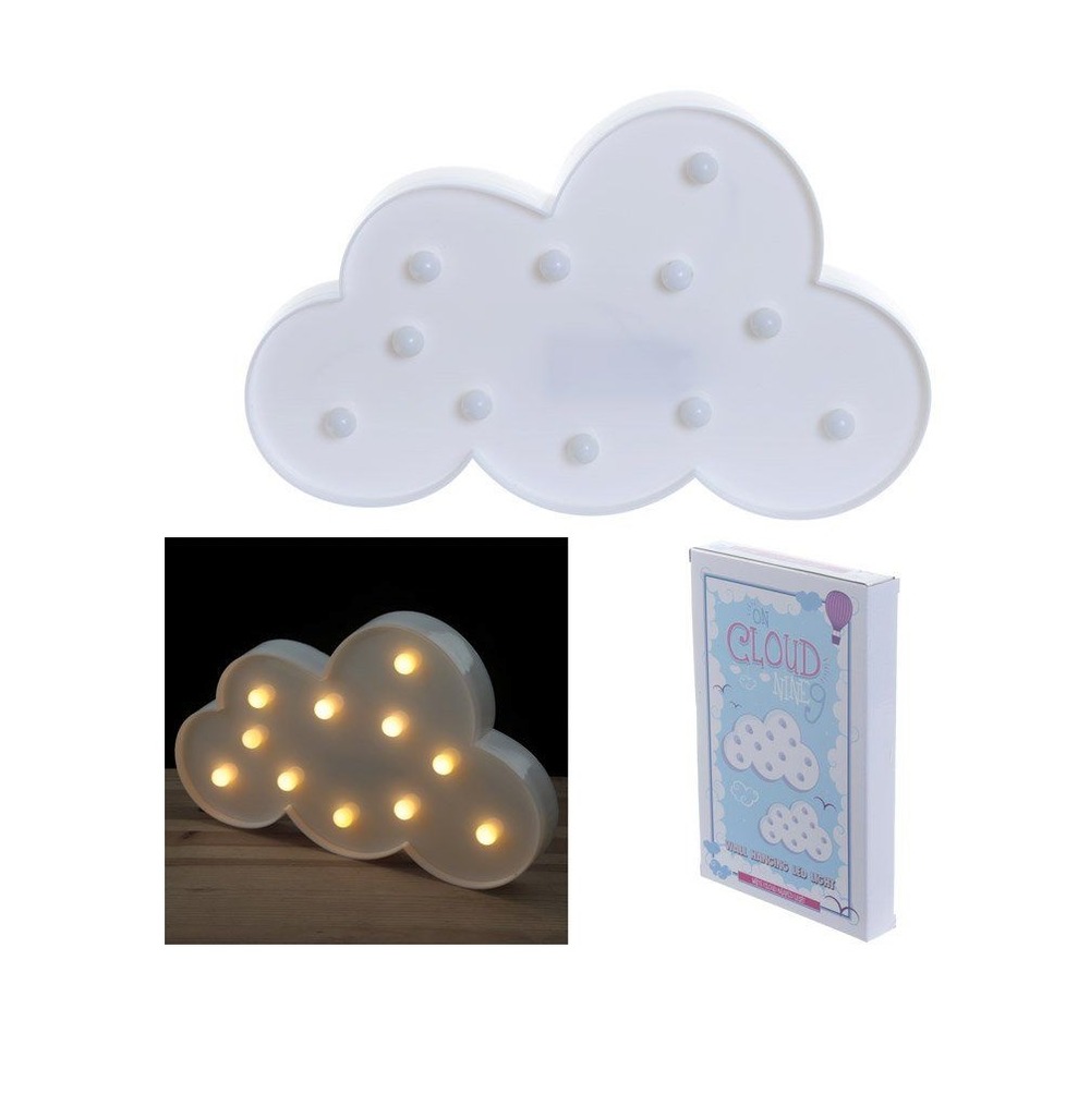 Lampe ou veilleuse nuage led
