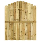 Portail de jardin bois de pin imprégné 100x125 cm