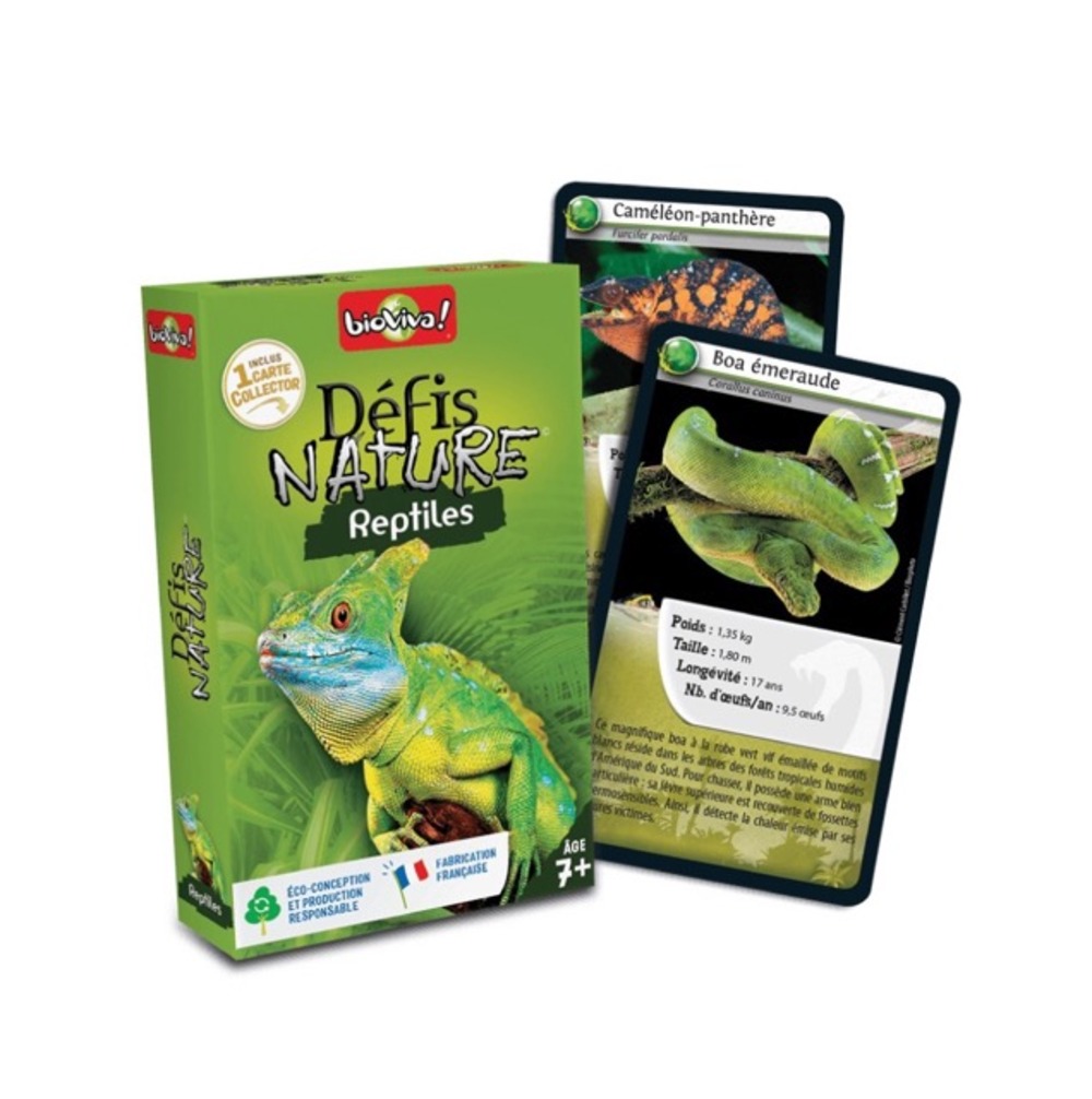 Défis nature : reptiles