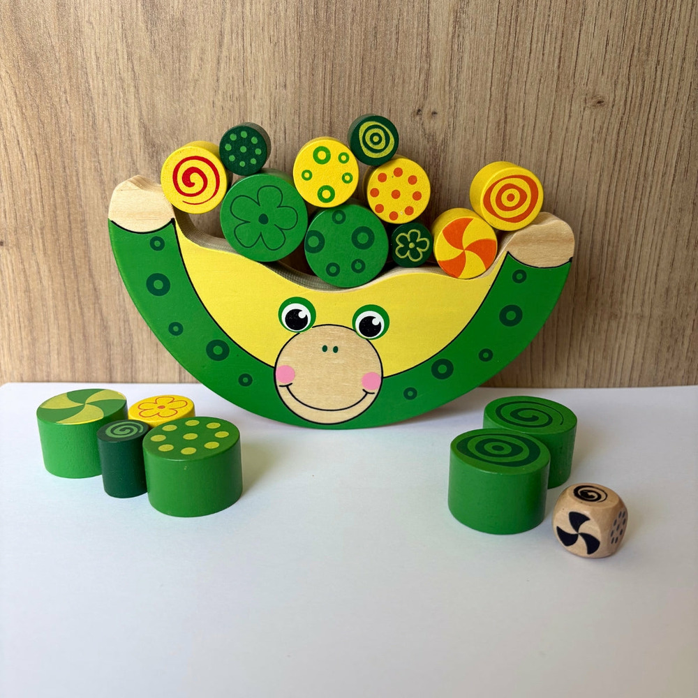 Jeu balancier grenouille