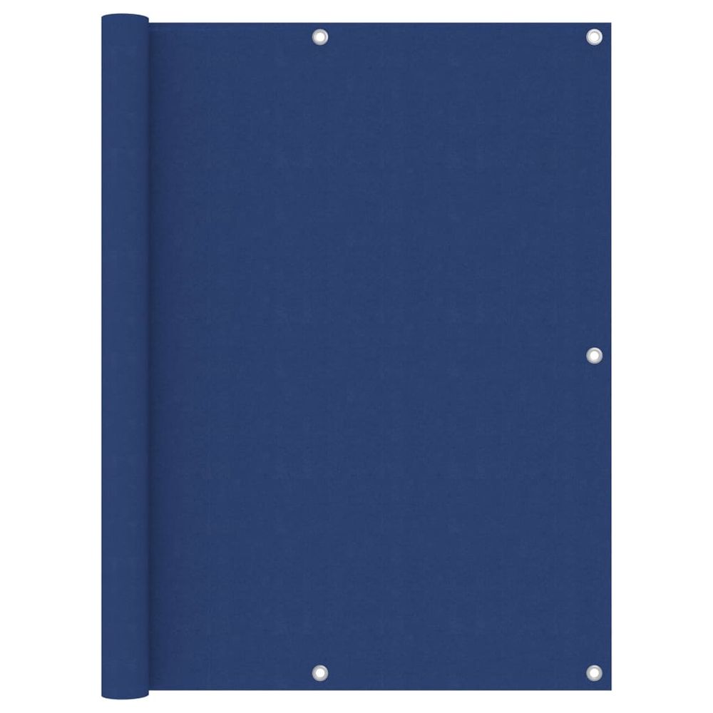 Écran de balcon bleu 120x500 cm tissu oxford