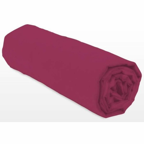 Drap-housse 180 x 200+35 cm - fuchsia