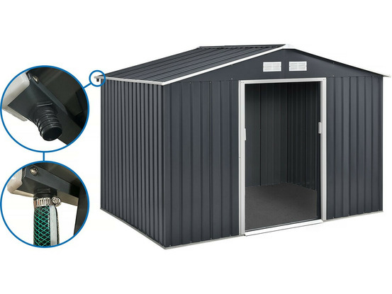 Abri de jardin métal -