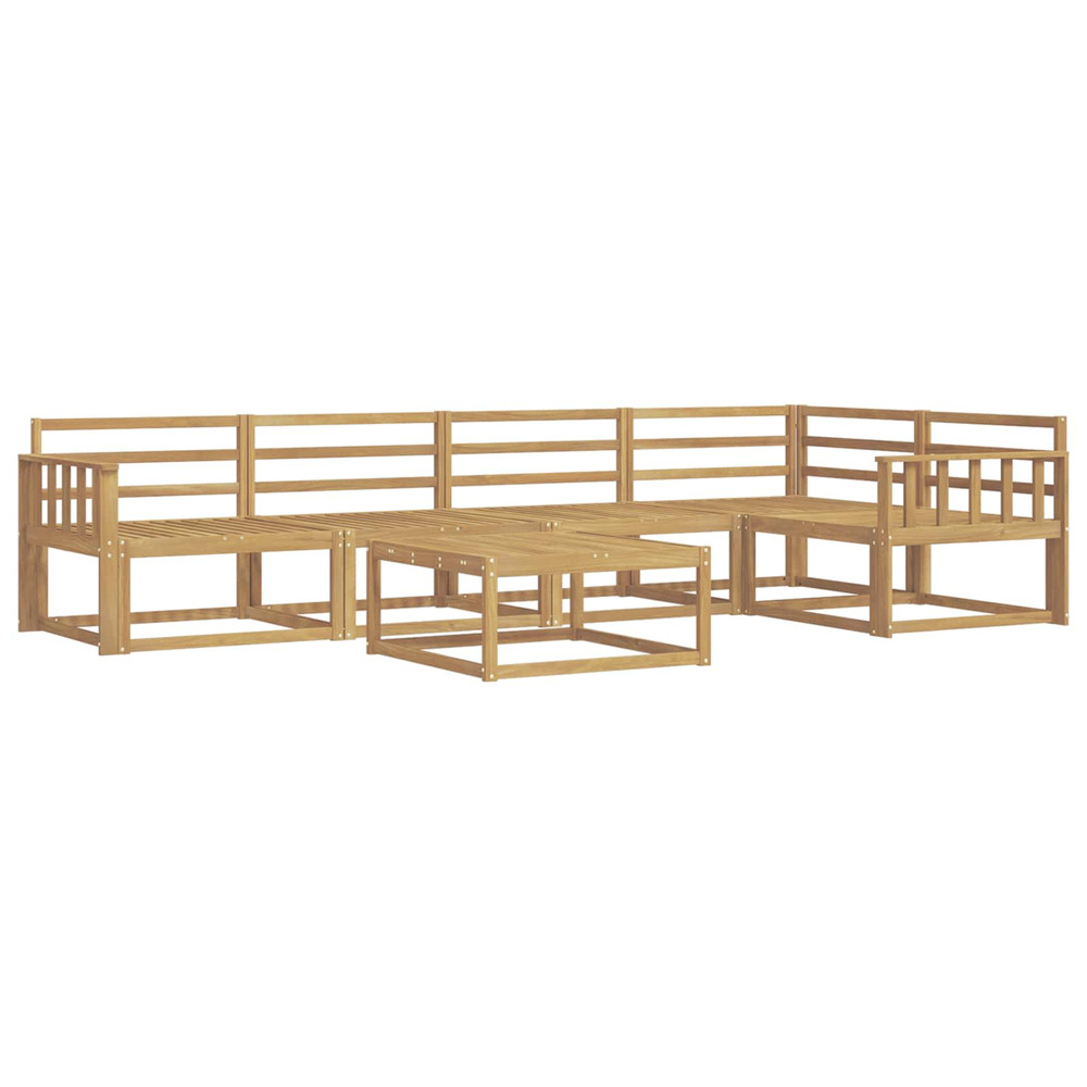 Ensemble de canapés d'extérieur 6 pcs blanc 79 x 79 x 37 cm