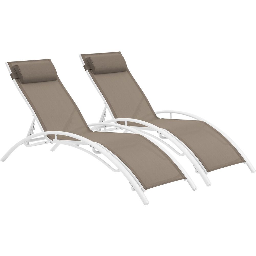 Bain de soleil en aluminium 
