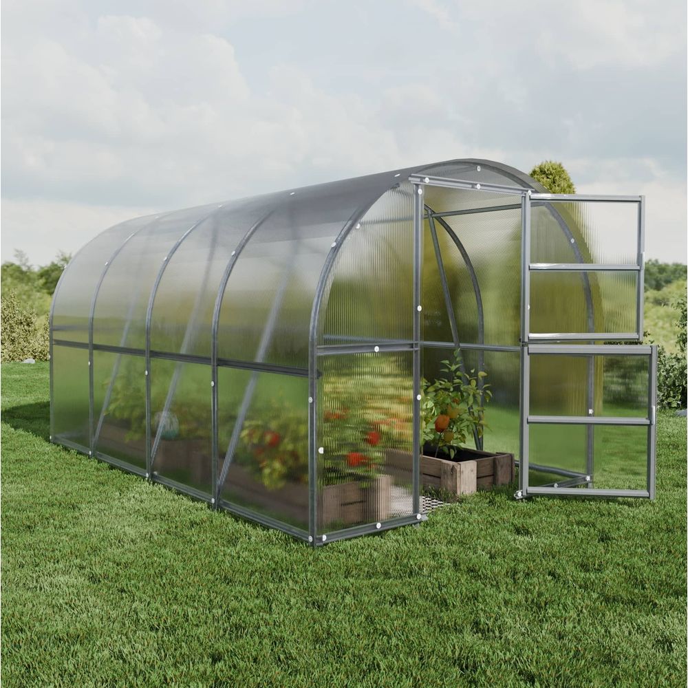 Serre en polycarbonate baltic lt 12m² (3x4m), 4mm