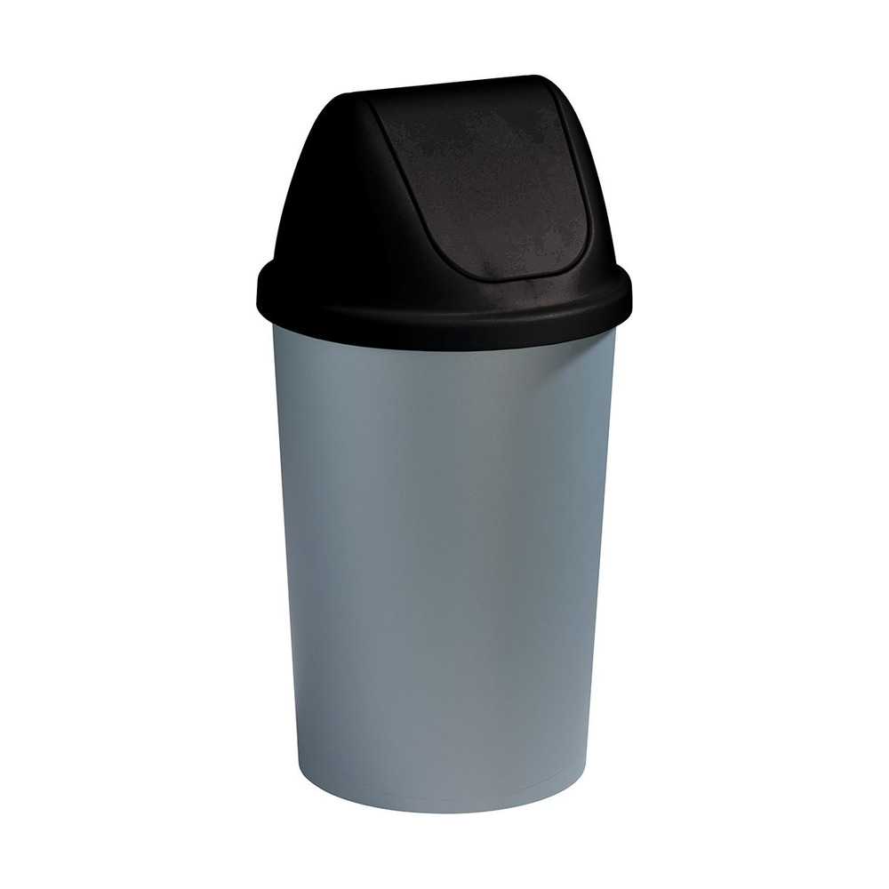 Poubelle 45 l avec couvercle bombé twinga