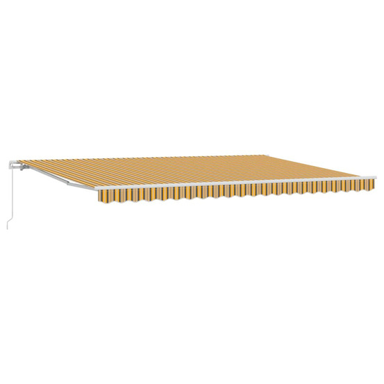 Auvent rétractable multicolore 500 × 350 cm