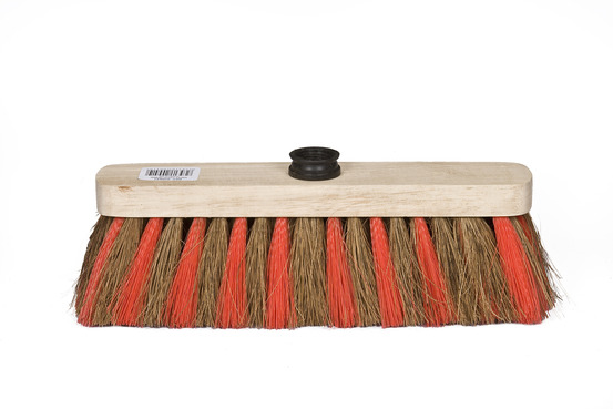 Balai coco zébré 29cm avec douille (0106) - guialto