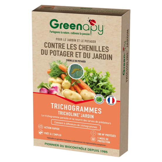 Tricholine jardins chenilles du potager