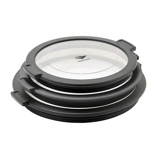 Couvercles hermétiques pradel france lot de 3