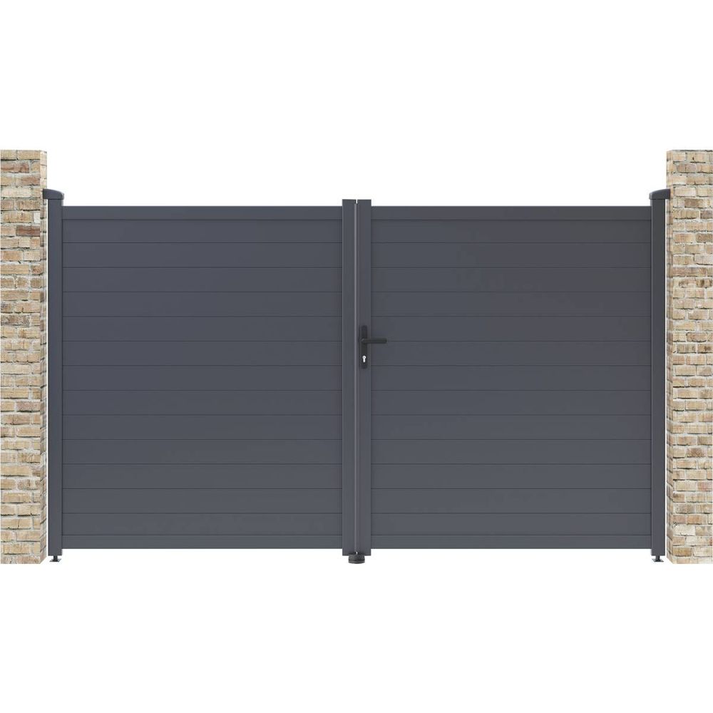 Portail aluminium 