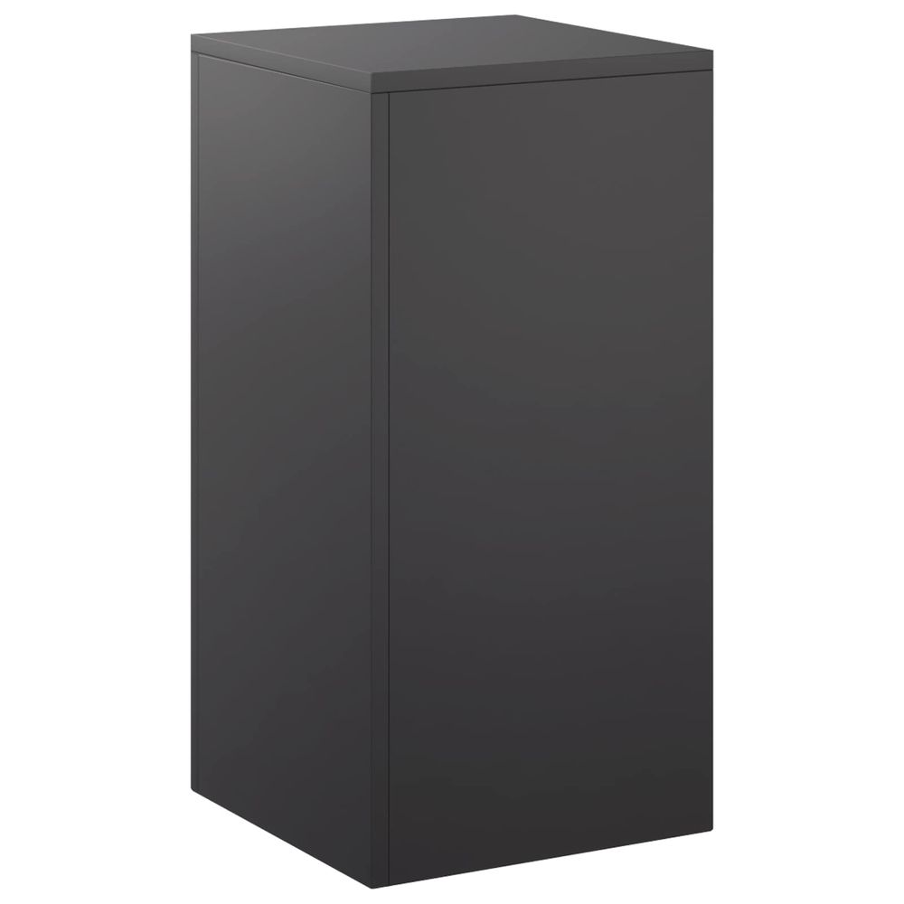 Support de plante noir 30 x 30 x 60 cm acier