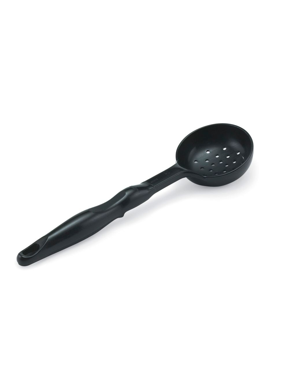 Cuillère spoodle ronde perforée noire en nylon 88 ml - pujadas