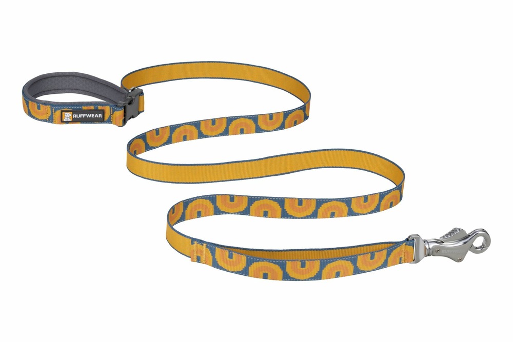 Laisse pour chien réfléchissante de tous les jours, crag™. Couleur: canyon oxbow (bleu/orange), taille unique