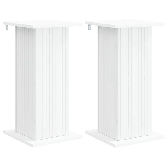 Support de plante 2 pc blanc 30,5 x 30 x 60,5 cm