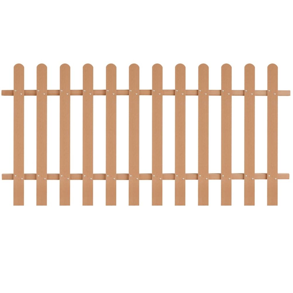 CLOTURE A PIQUETS WPC 200 X 10-(864488)