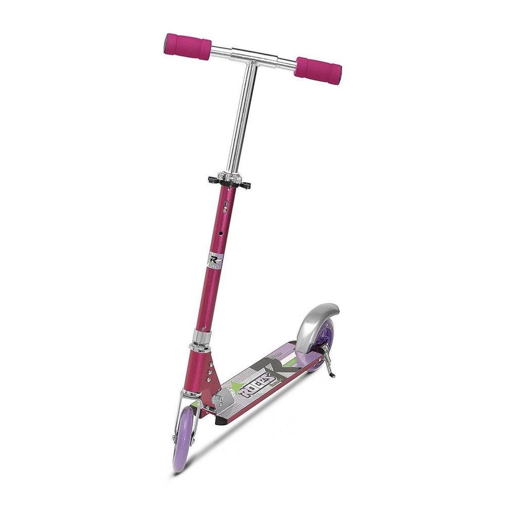 Trottinette alu 150mm violet noir