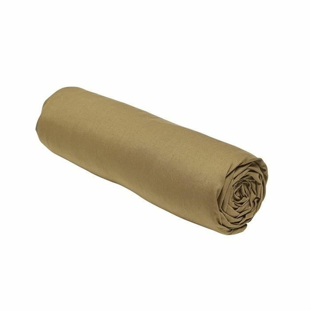 Drap housse - 140 x 200+30 cm uni - bronze