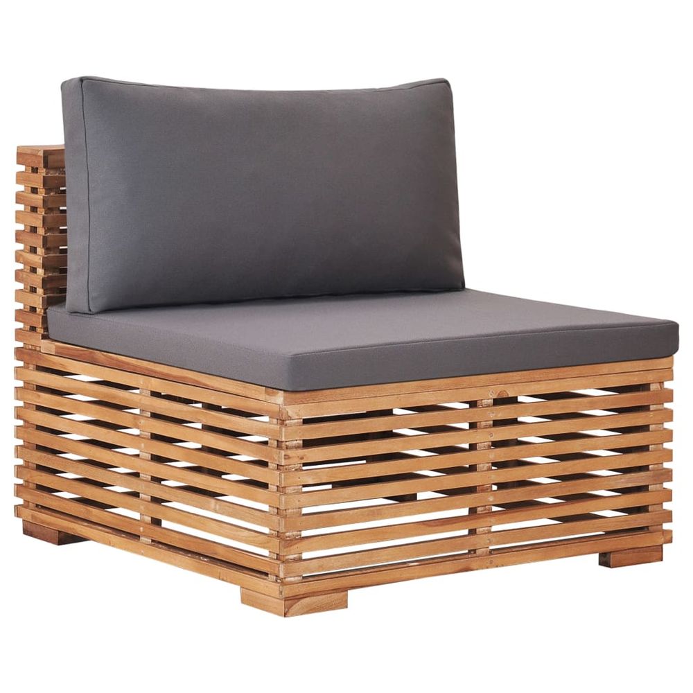 CanapÃ© central de jardin avec coussin