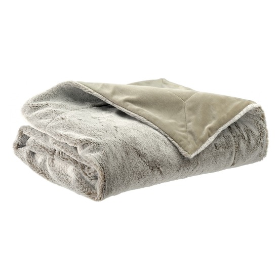 Plaid kinta naturel 130 x 160 cm