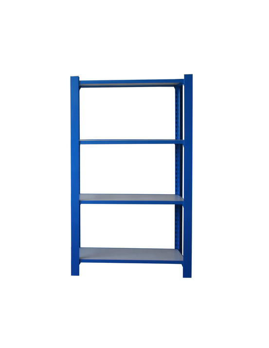 Etagère légère sans vis officlick 4/400 wood i.m. Bleu/blanc bleu/blanc 1500x900x400 - simonrack