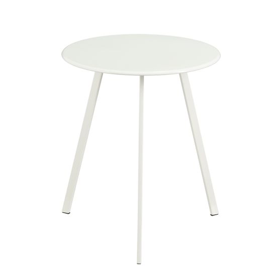 Mica decorations seattle table d’appoint pour extérieur - table basse ronde - table pour plantes et table à café - 45x38cm -