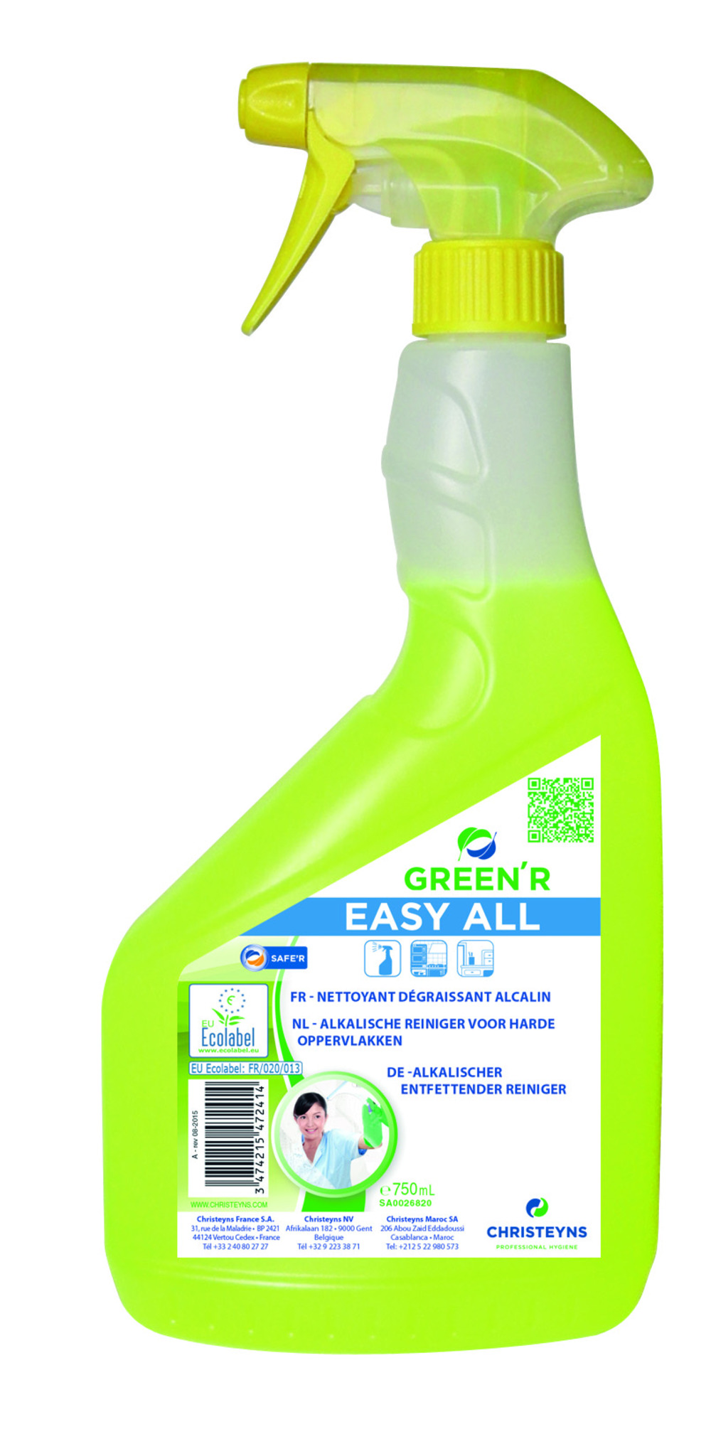 Dégraissant multi-usages parfumé - christeyns