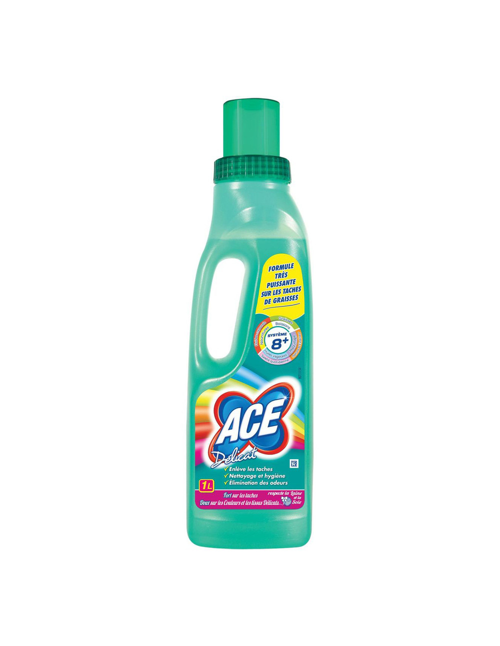 Liquide lavage linge délicat détachant 1 litre - ace