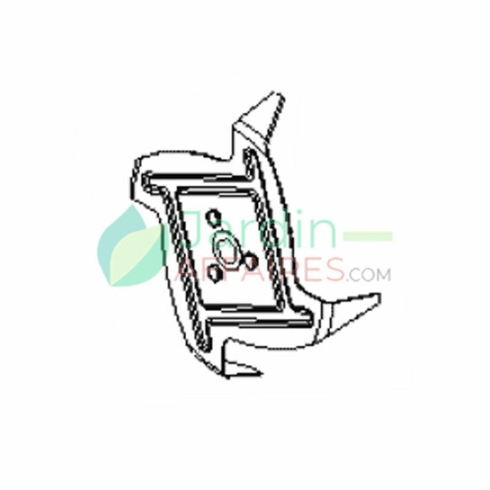 Fraise interieur gauche, motobineuse dori md20, 2060023a