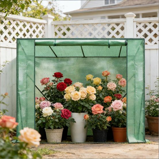 Serre de jardin pour tomates bâche pe renforcée acier protection hivernage 200x77x169 cm - comfortxl outdoor living