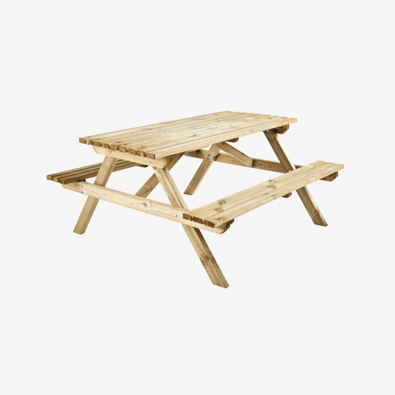 Table pique nique bois 150cm
