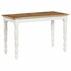 Table de design bois solide de manguier - 120cm