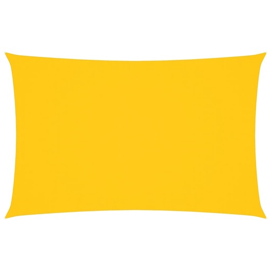 Voile de parasol tissu oxford rectangulaire 5x8 m jaune