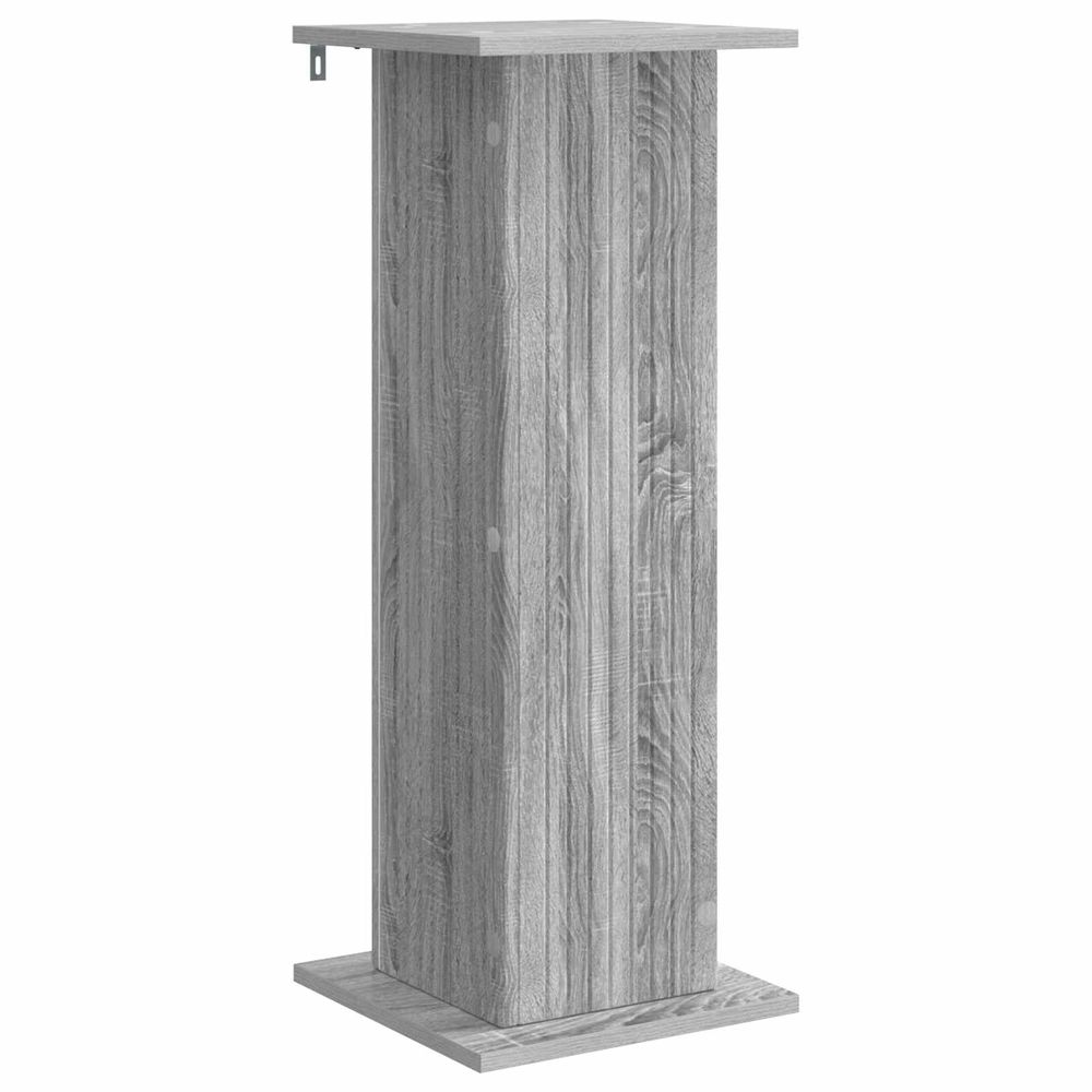 Support de plante sonoma gris 30,5 x 30 x 80,5 cm
