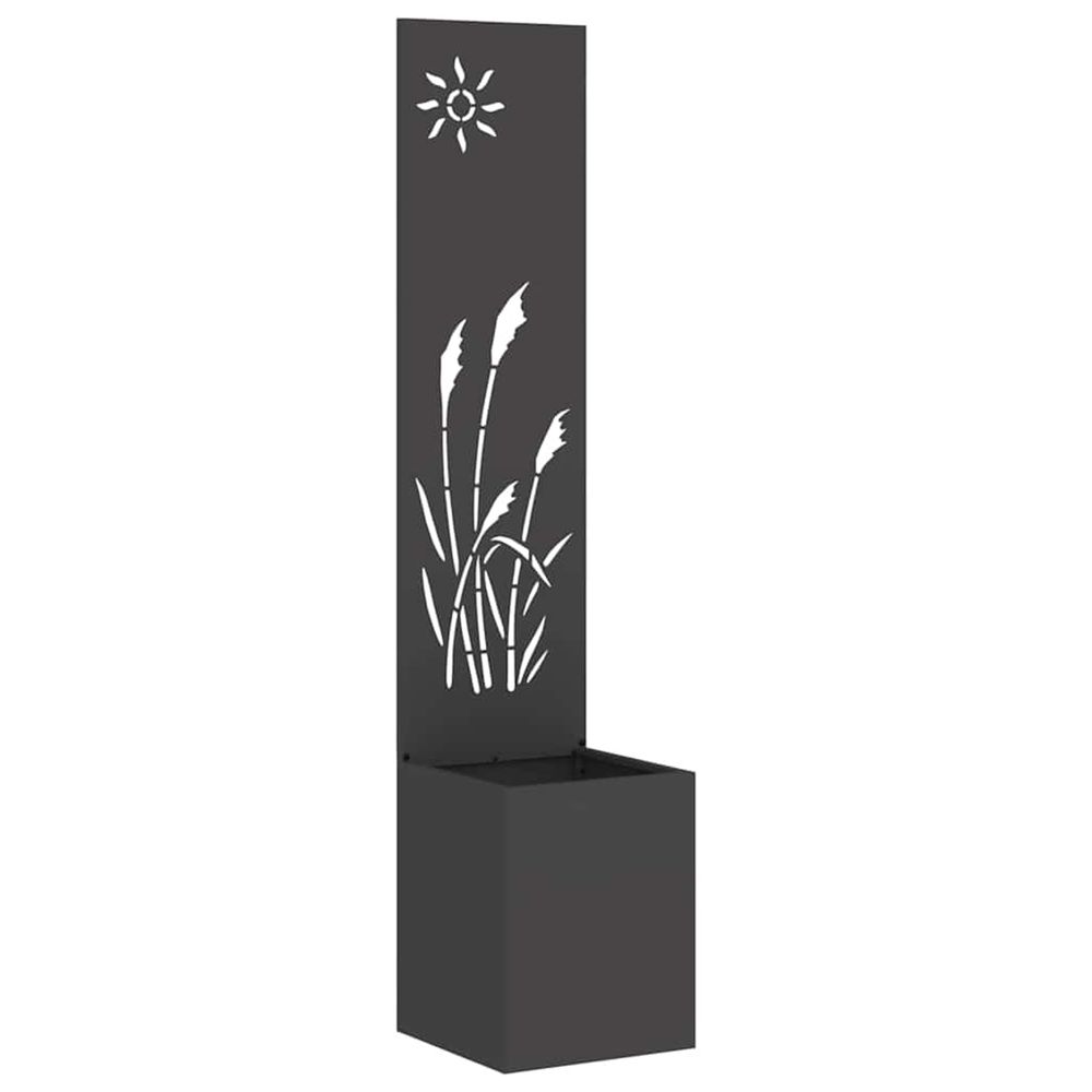 Écran de confidentialité de jardin noir 32 x 32 x 150 cm
