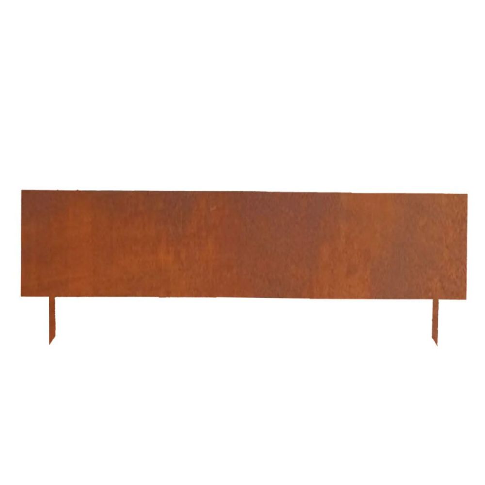 Bordure pelouse acier corten 105x35cm