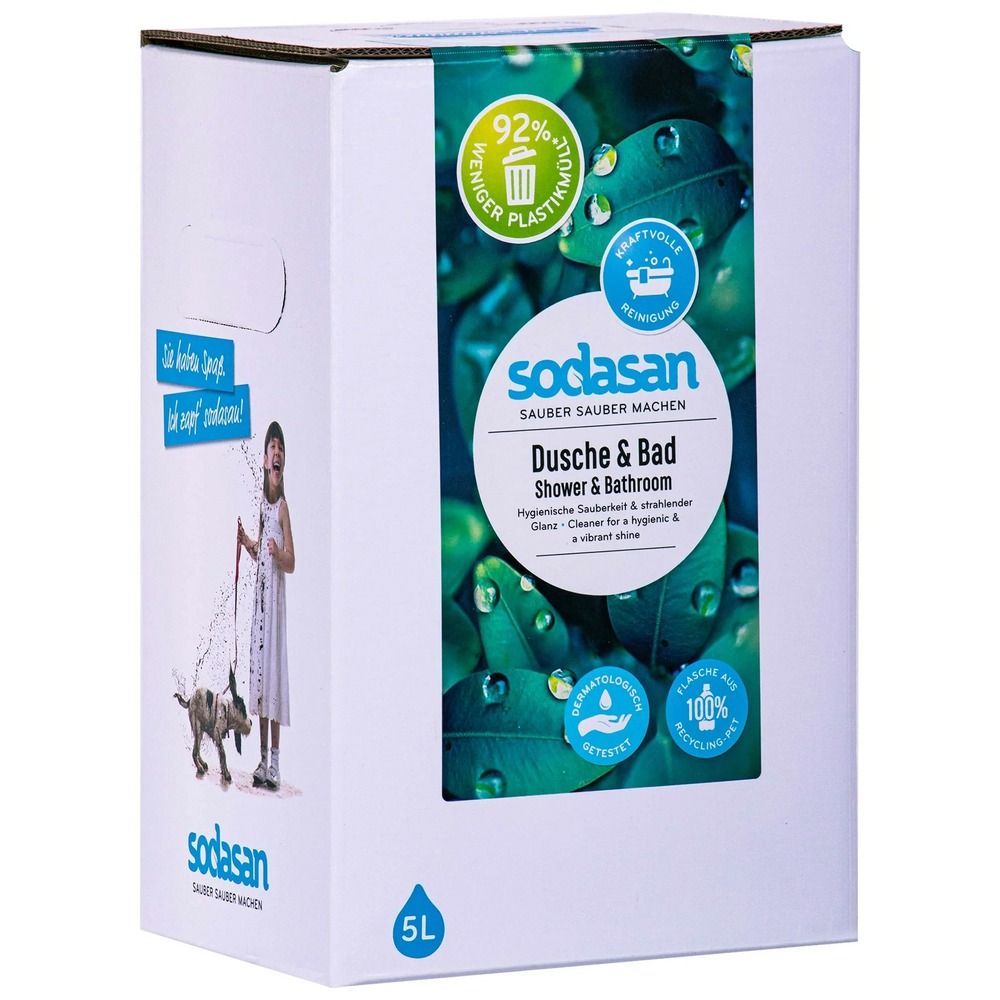 Nettoyant salle de bain 5 litres, nettoyant douche & bain, bag in box