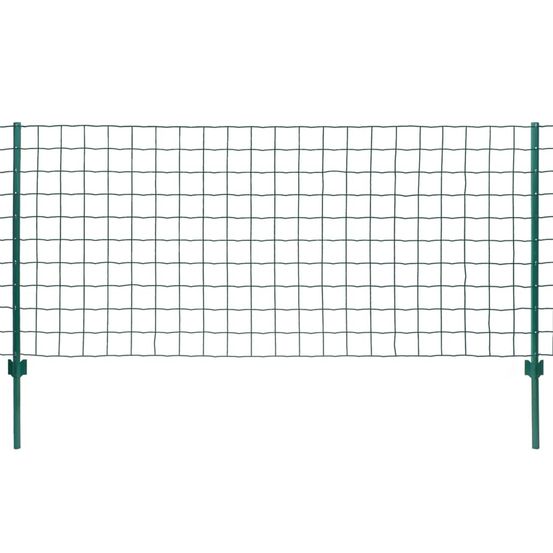 Clôture euro acier 20x1,2 m vert