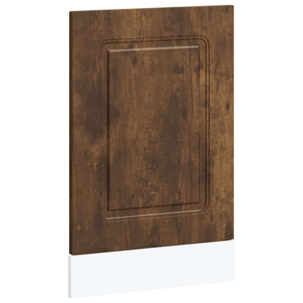 Panneau de lave-vaisselle kalmar chêne fumé 45x1,5x57 cm