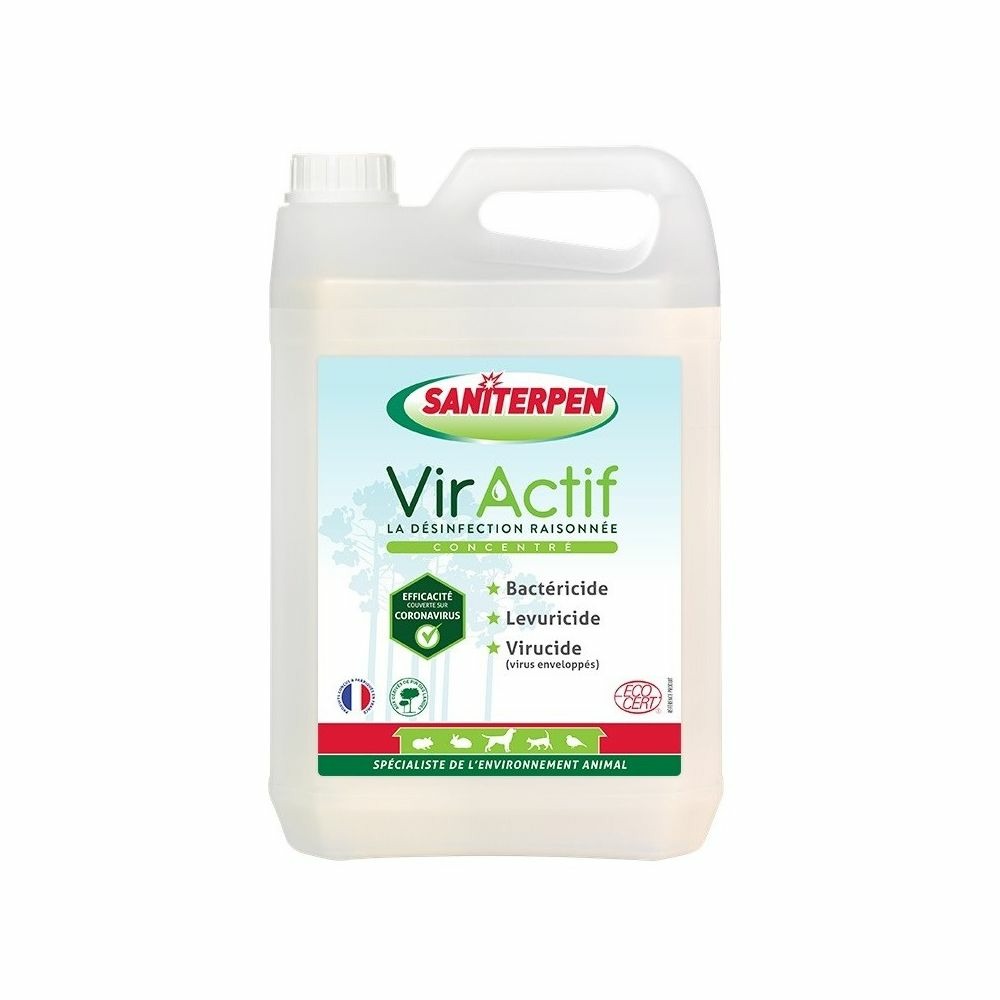 Saniterpen viractif concentré (bidon) 5 l