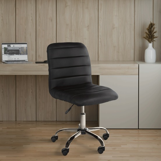 Tabouret de travail redding simili cuir